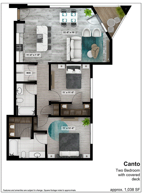 organisation sector a floor plan with bedrooms